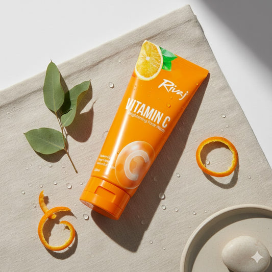 Rivaj Vitamin C Brightening Face Wash I For dull and uneven skin tone