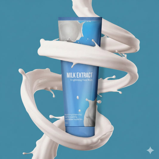 Rivaj Milk Extract Brightening Face Wash (100ml) I For daily dirt and dullness