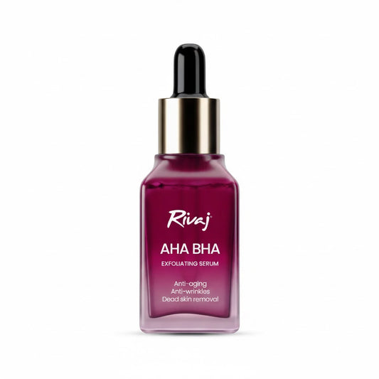 Rivaj AHA BHA Exfoliating Serum (30ml) I For dull skin and clogged pores