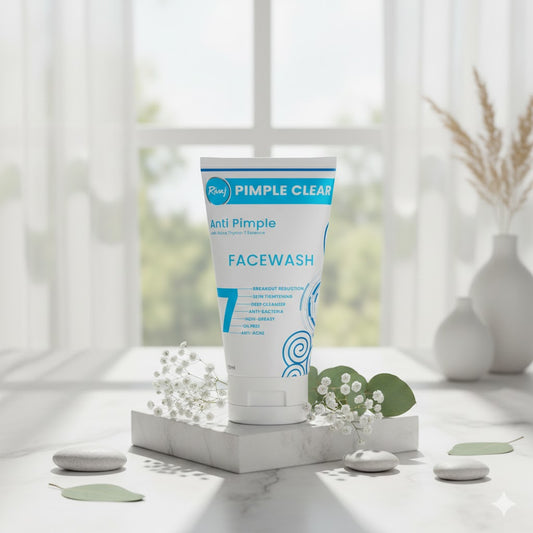 Rivaj Pimples Clear Face Wash (100ml) I For acne, pimple and oily skin