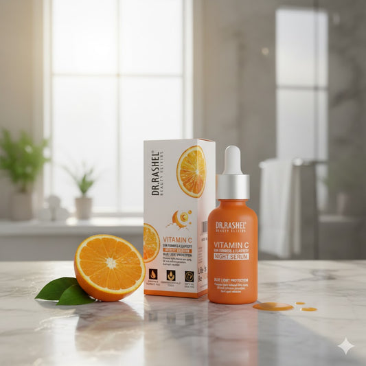 Dr Rashel Vitamin C Night Serum (30ml) I For dull, uneven and aging skin