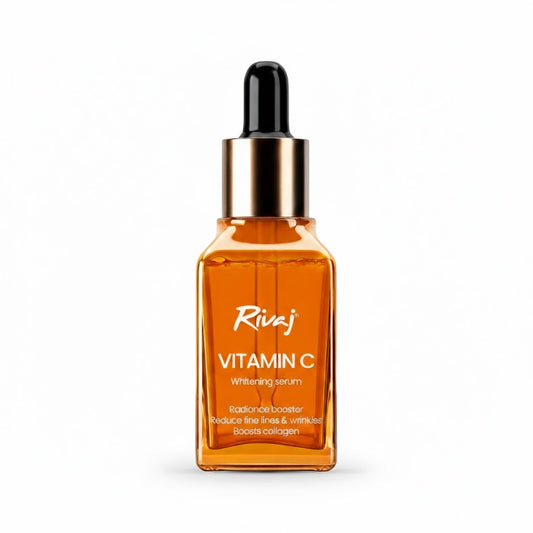 Rivaj Vitamin C Whitening Serum (30ml) I For uneven tone and fine lines