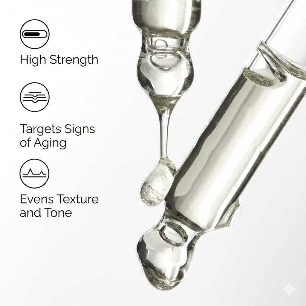 The Ordinary Retinol 1% in Squalane (30ml) I For sagging, textured and dark spots