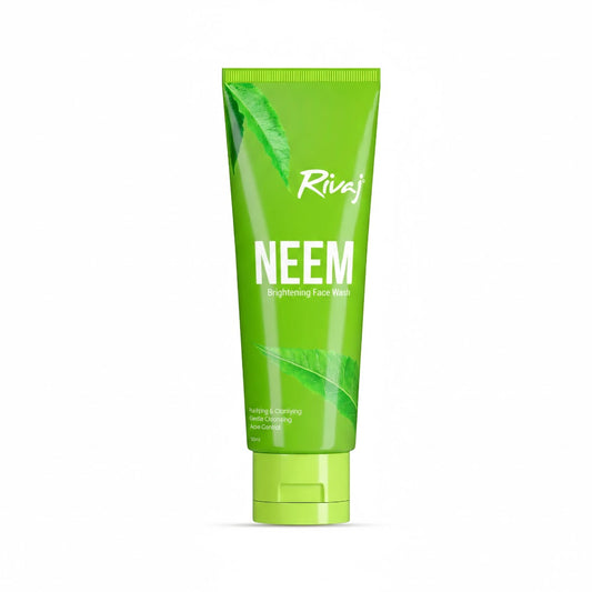 Rivaj Neem Extract Whitening Face Wash (100ml) I For uneven skin tone and excess oil