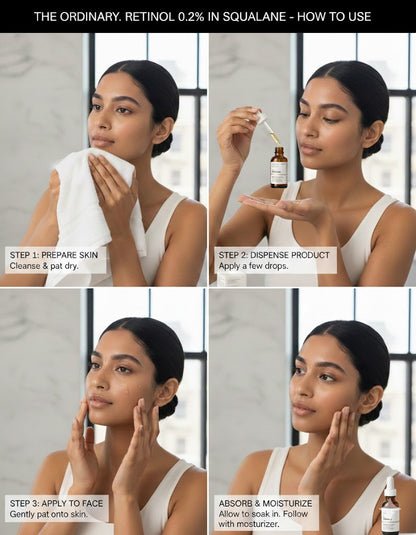 The Ordinary Retinol 0.5% in Squalane (30ml) I For rough, sagging and uneven skin